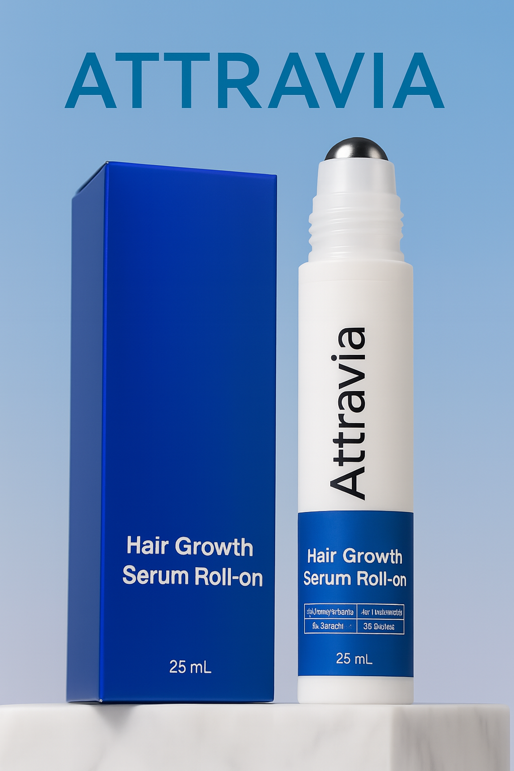 ATTRAVIA Hair Growth Serum Roll-On