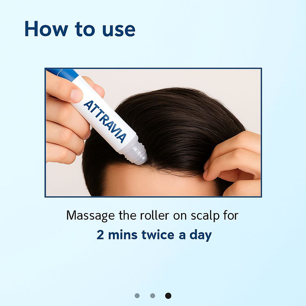 ATTRAVIA Hair Growth Serum Roll-On