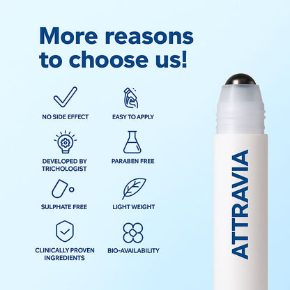 ATTRAVIA Hair Growth Serum Roll-On